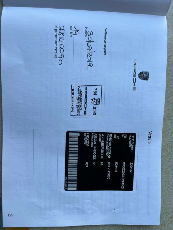PORSCHE 992 CARRERA 4S  450CV En arrivage fin juin – Image 25